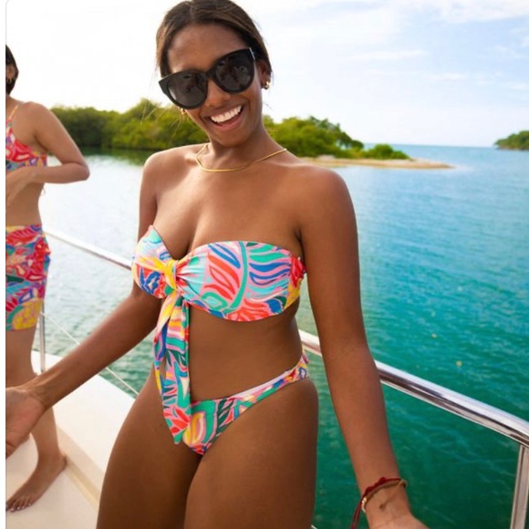 NEW! Kenny Flowers THE COLOMBIA Underwire Bikini Top and Bikini Bottom Set M - Picture 5 of 16